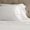 Cheap White Hotel Linen Bed Cover Hoja plana